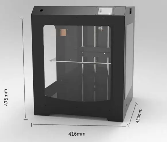 Настольный Большой размер 3D принтер, diy комплект, вся машина, corexy провода, лазерный гравировальный станок с ЧПУ