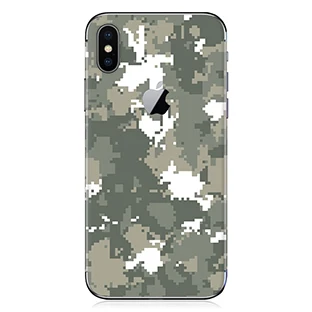 D16 GOOYIYO-для iPhone X XS наклейка для телефона XS Max XR DIY Наклейка 3M виниловая камуфляжная Обложка для iPhone 6 6S 7 8 Plus наклейка - Цвет: D16