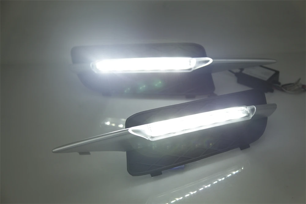 CSCSNL 2 шт. светодиодный DRL Габаритные огни дневного света авто противотуманная