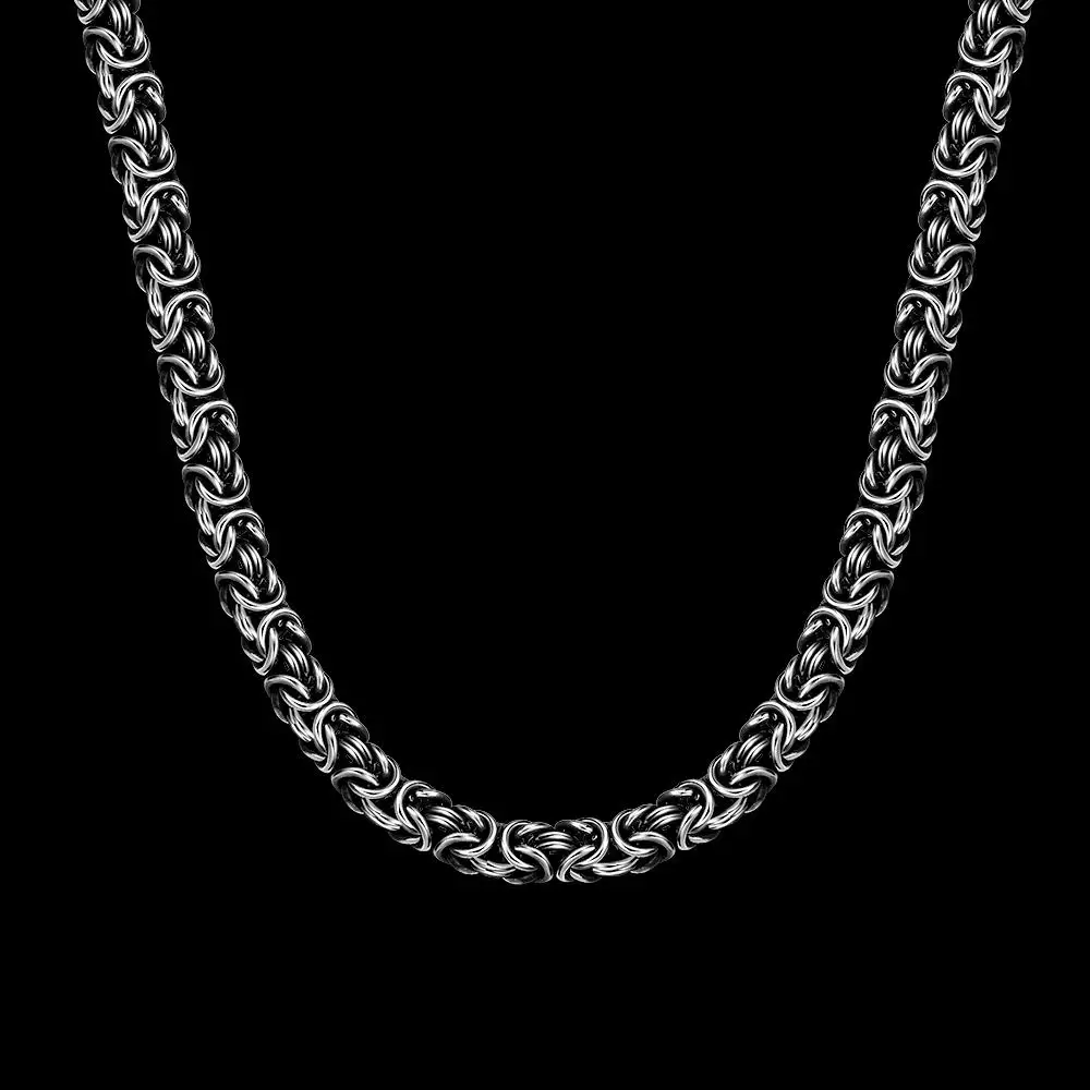 Maxmoon ширина 7 мм цепочка из нержавеющей стали ожерелье смелая ультра-модная 316L