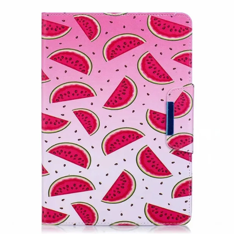 watermelon Модный чехол для планшета с фламинго и единорогом для samsung Tab A 10,1 кожаный чехол для samsung Galaxy Tab A 10,1 SM-T510 T515 - Цвет: watermelon