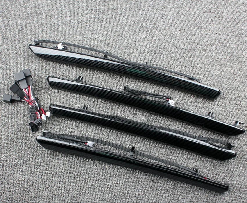 Автомобильная Дверная панель светодиодные декоративные атмосферные огни