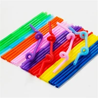 100pcslot christmas cocktail decorative disposable party straws bar black straws cafe western food black pipette portable ab226