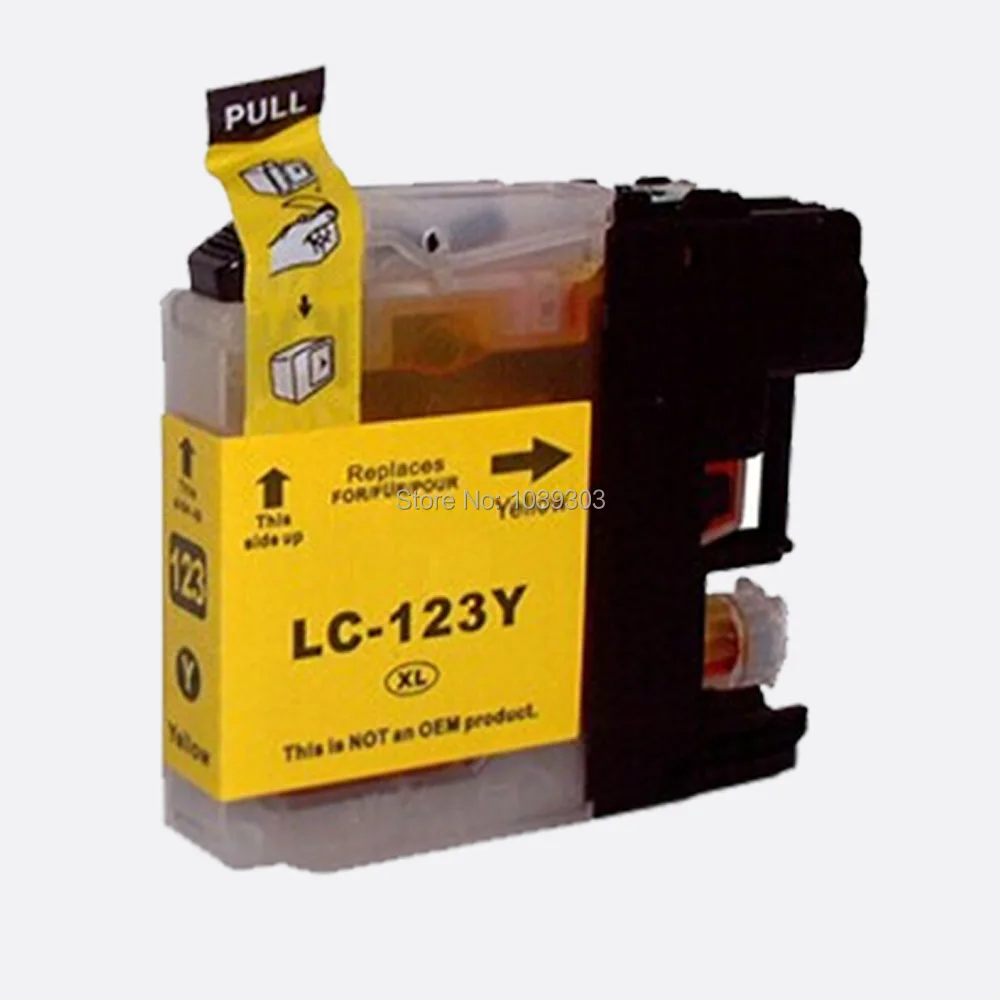 4 шт. картриджи для принтера Brother LC123 mfc J4510DW MFC J4610DW LC 123 J4410DW J4710DW чернила|ink cartridge|lc