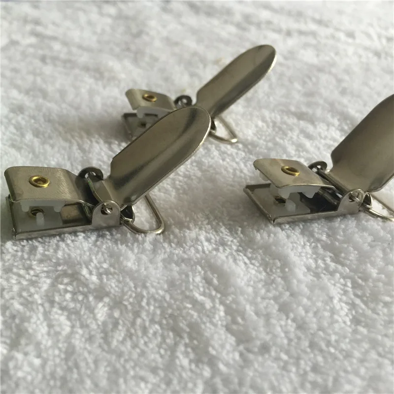 10pcs 20mm Silver Lead Free Metal Holders Suspender Paci Pacifier Clips Ribbon Craft Sewing Tool Cloth Accessories | Дом и сад