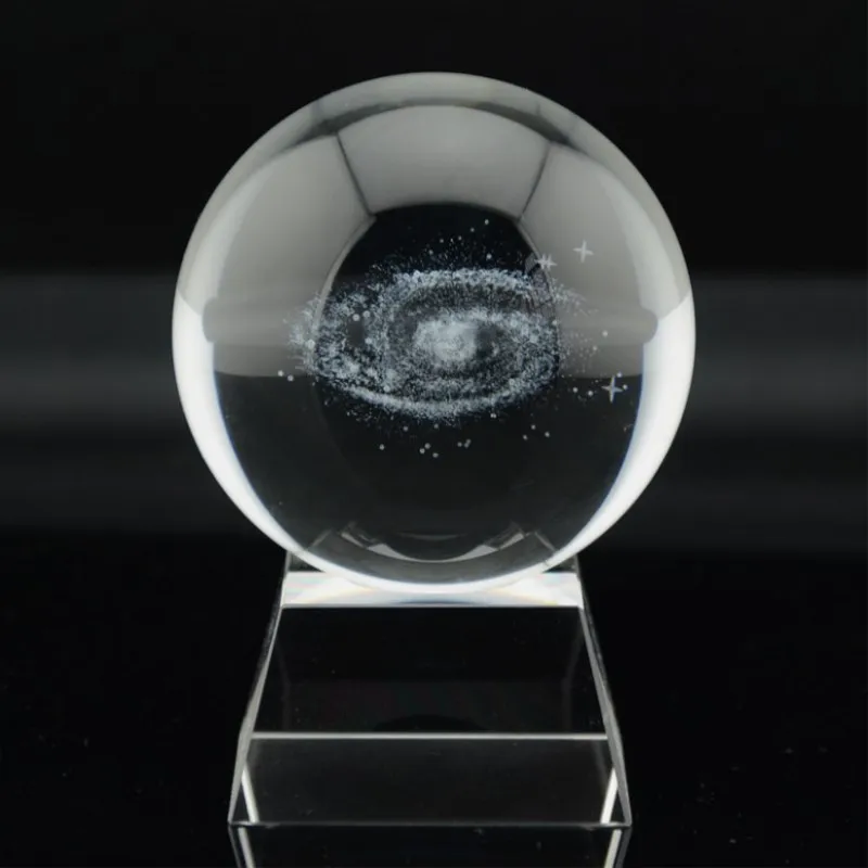 

Milky Way Moon Interstellar Crystal Ball Car Interior Decoration Ornaments Gift Office Decorations Home Decoration Accessories