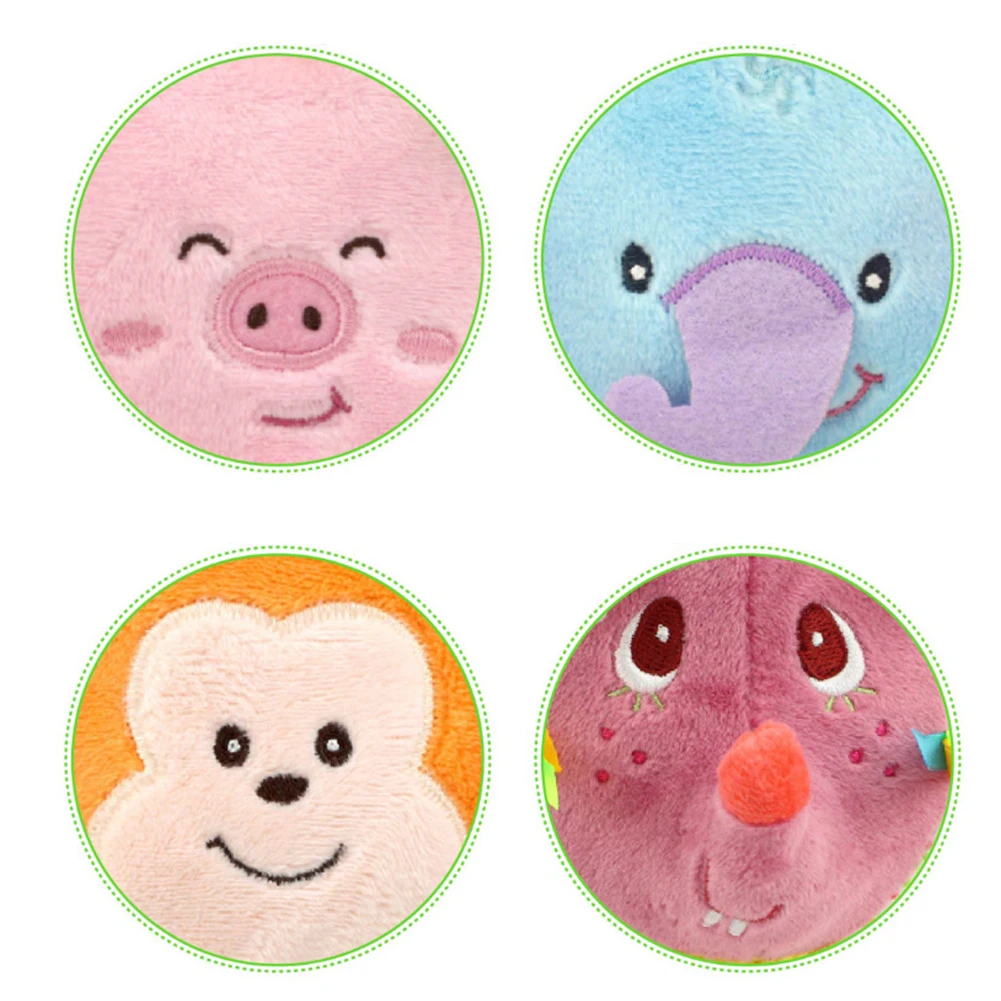 Плюшевая игрушка погремушка руки захватывают обнаружить мяч музыкальные