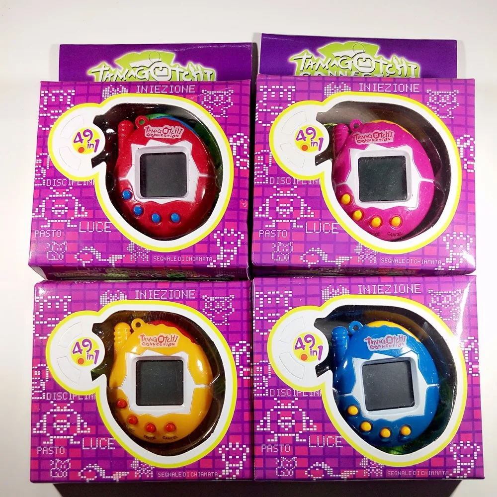 Игрушки bebes meninos 200 шт. электронный игровой автомат для домашних животных Tamagochi 49 pet