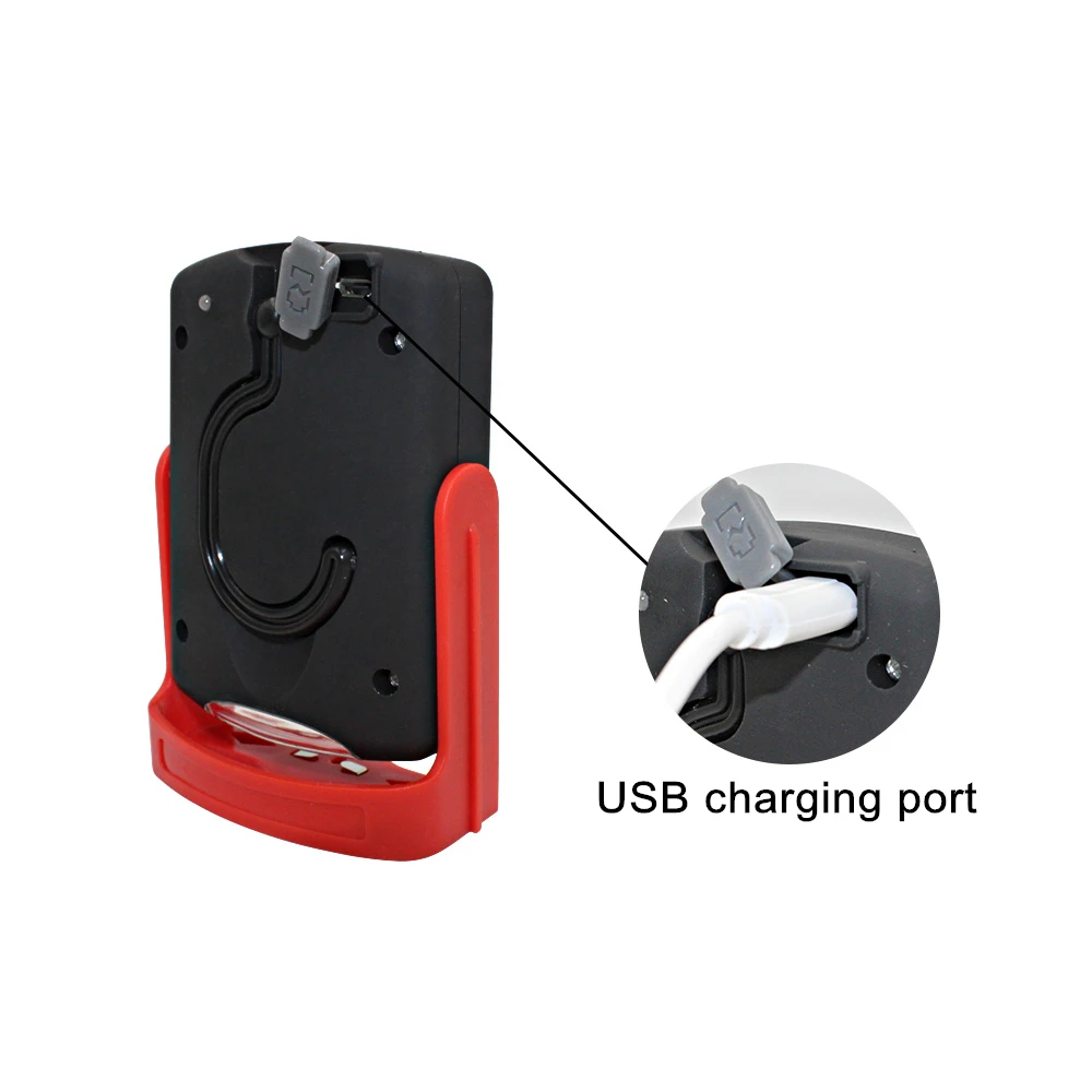 Перезаряжаемый светильник для вспышки 23 светодиодный Магнитный рабочий