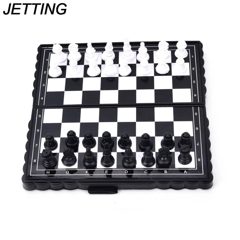 Новое поступление 1 х шахматный набор портативный складной магнитный дорожный
