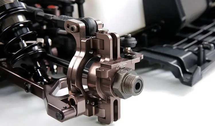 CNC сплав переднее колесо ступица Перевозчик крепление+ подвеска рычаг Набор для ROFUN F5 MCD rr5 1/5 rc автомобиль на дороге