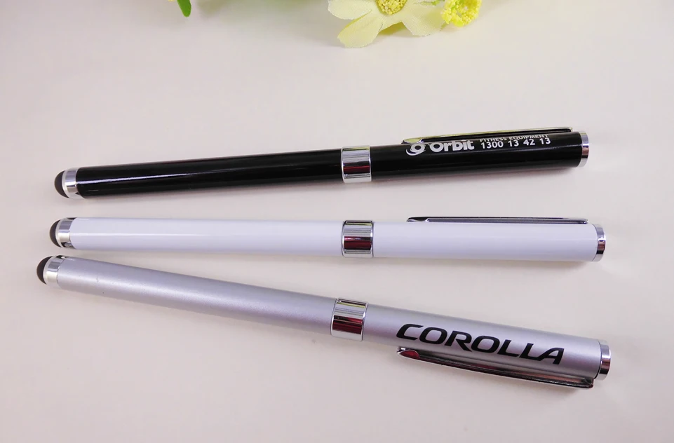 [Бесплатная лазерная гравировка логотипа] 8S101 металлический стилус Рекламные