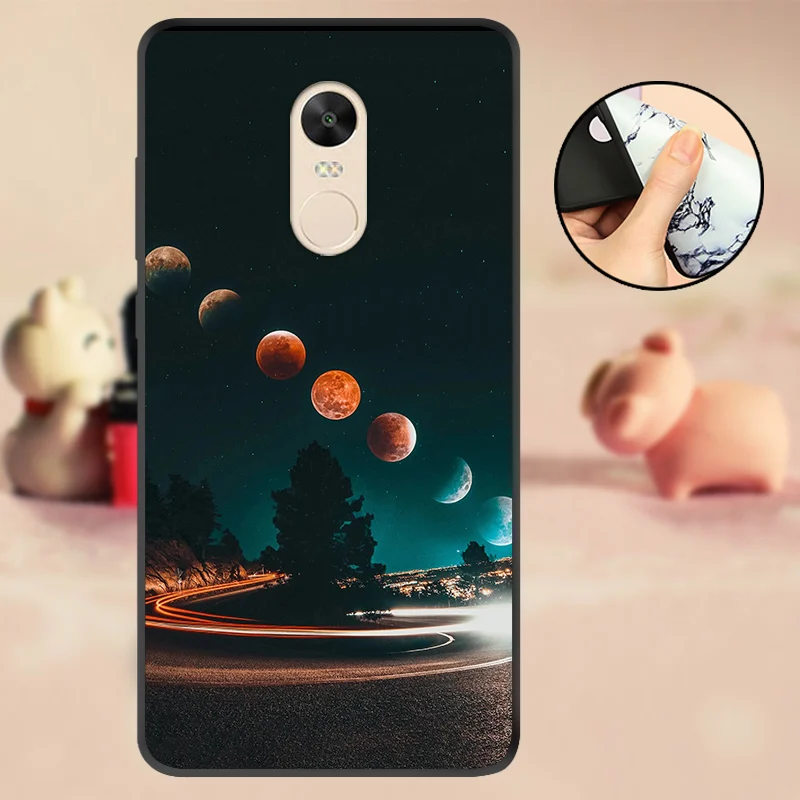 SYXTW Мраморный чехол для телефона Xiaomi Redmi Note 4X, чехол 3G+ 32G, черный мягкий чехол из ТПУ для xiomi Xiaomi Redmi Note 4, чехол, глобальная версия - Цвет: SYXTW