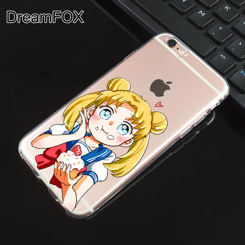 M132 Sailor Moon Soft TPU Silicone Case Cover For Apple iPhone 11 Pro X XR XS Max 8 7 6 6S Plus 5 5S SE 5C 4 4S |