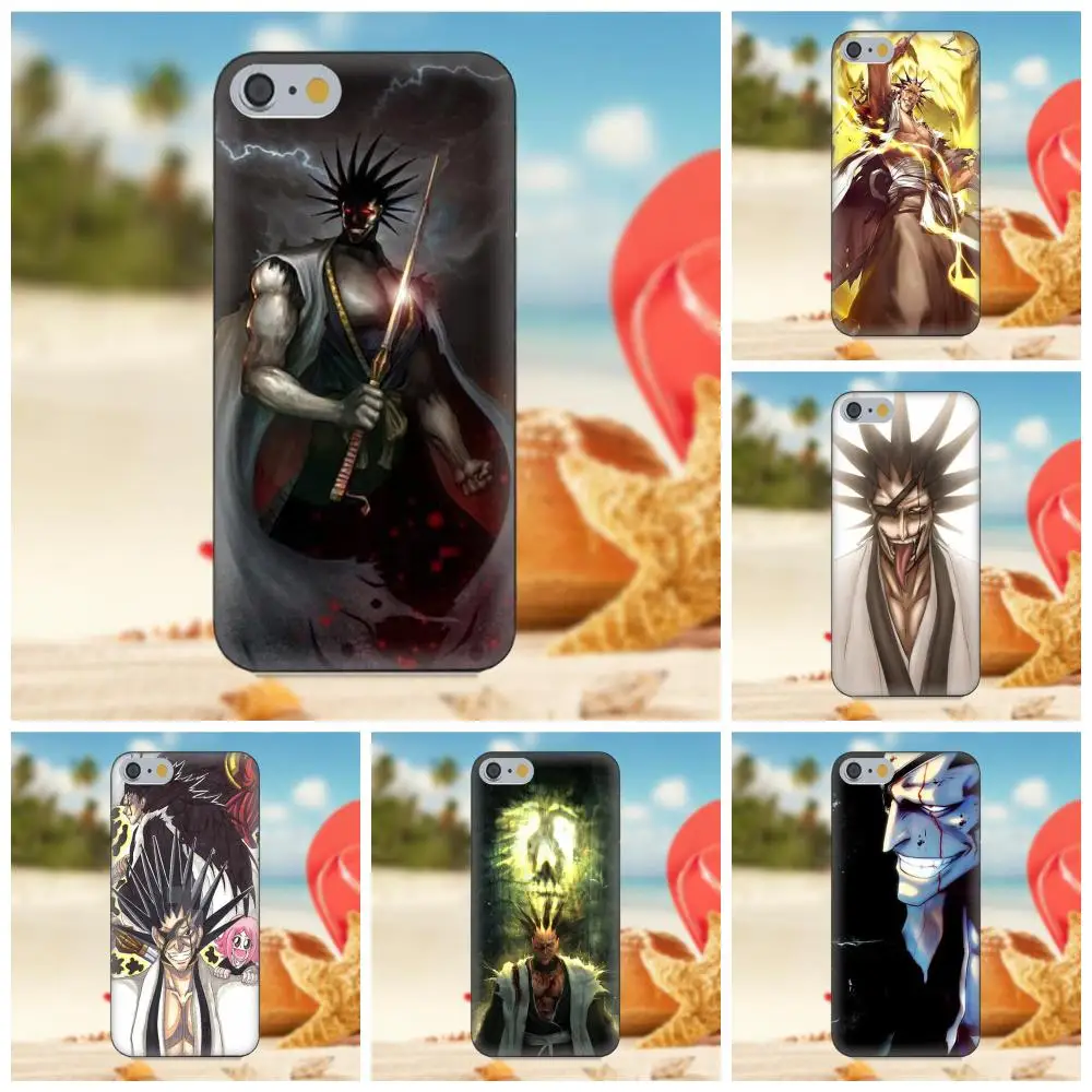 Kenpachi Zaraki Bleach для iPhone 4S 5S 5C SE 6S 7 8 Plus X Galaxy Note 5 6 S9 + Grand Core Prime Alpha TPU Чехлы мобильных
