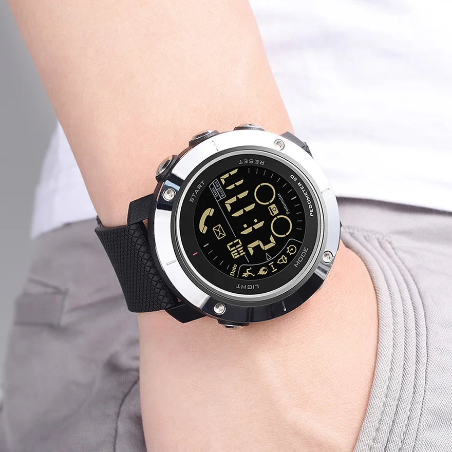 SYNOKE Smart Watch Men Pedometer Sport Mens Digital Watches Clock SMS Call Reminder SmartWatch Waterproof Android IOS | Наручные часы