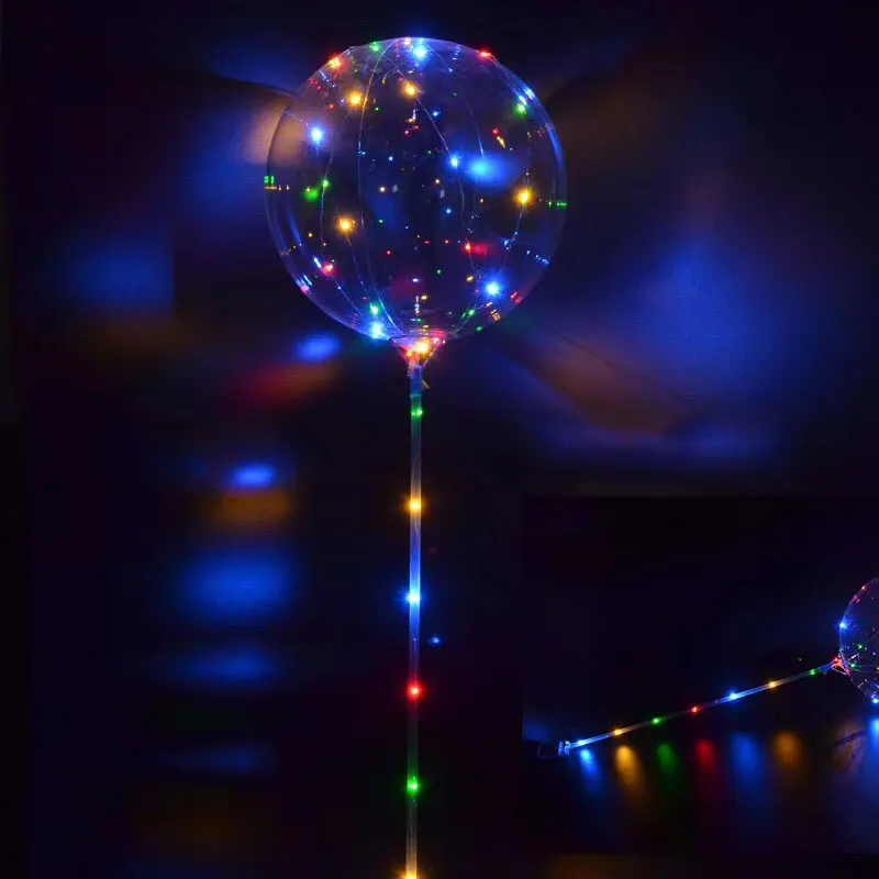 20 шт. романтическая гирлянда вечерние светящиеся воздушные шары Bobo огни