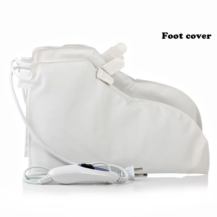 Foot cover Электрический для маникюра перчатки, закрывающий ступни Маникюр рукавицы с подогревом инфракрасный воск терапия Лечение Разогреватель для spa для ухода за рукамми варежки - Цвет: Foot cover