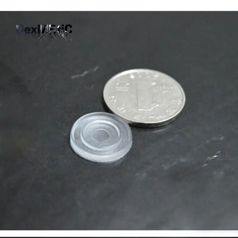 200 шт. резиновые прокладки нескользящий коврик для чайного столика стекла