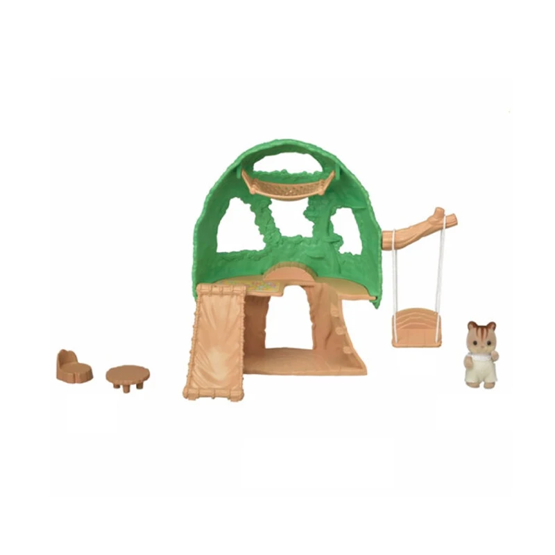 Sylvanian Family Dollhouse детский домик на дереве игрушка фигурка игровой набор подарок для