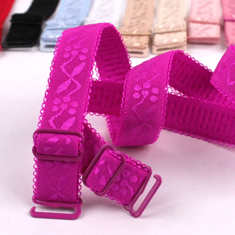 Разноцветный бюстгальтер 1 5 см лямки для бюстгальтера аксессуары жаккардовый