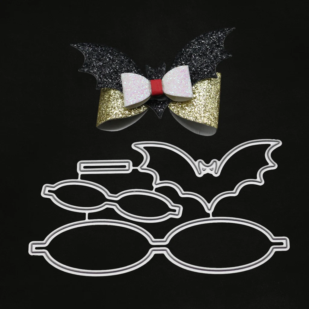 Летучие мыши лук в форме галстука металла резки штампы трафарет для скрапбукинга