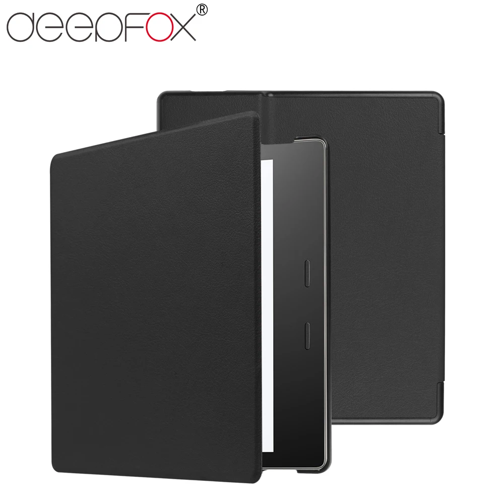 Чехол DeepFox с подставкой для Amazon Kindle Oasis 7 0 2017 чехол кожаный чехол-книжка умным