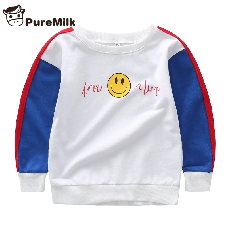 Одежда для мальчиков PureMilk одежда маленьких девочек с принтом смайлика