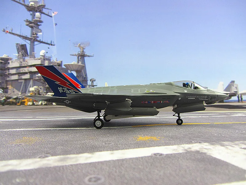 США ВВС F35 молниеносный самолет модель 1: 72 для F35A/F35B вертикального взлета и