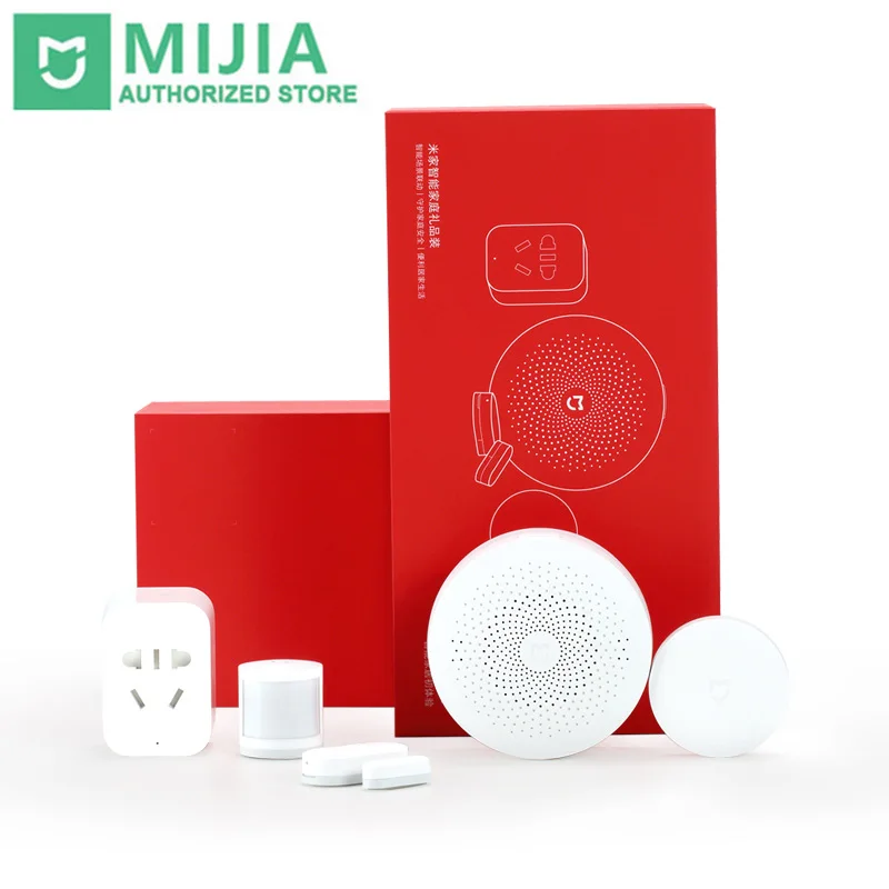 Оригинальная Подарочная коробка Xiaomi Mijia набор для умного дома шлюз дверь окно