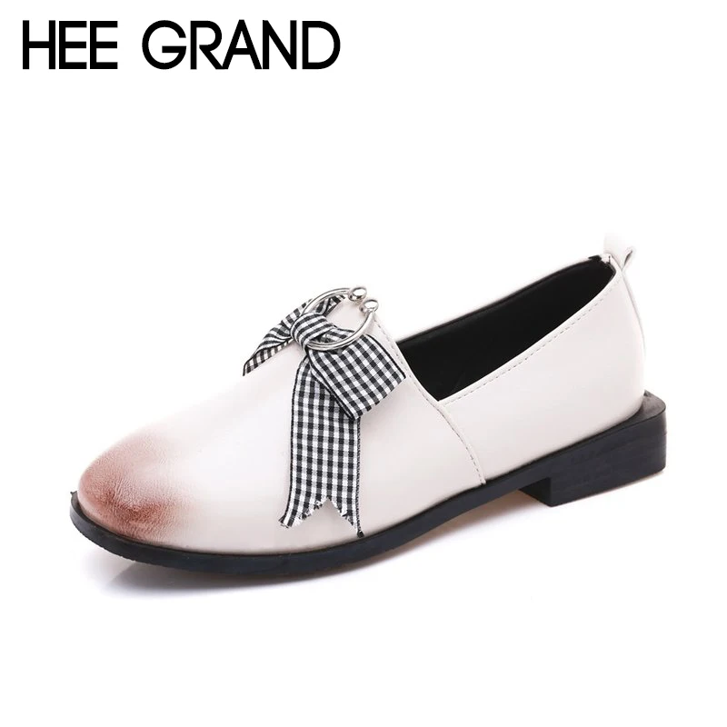 HEE GRAND/2018 г. новое поступление весенние туфли женские повседневные туфли-оксфорды