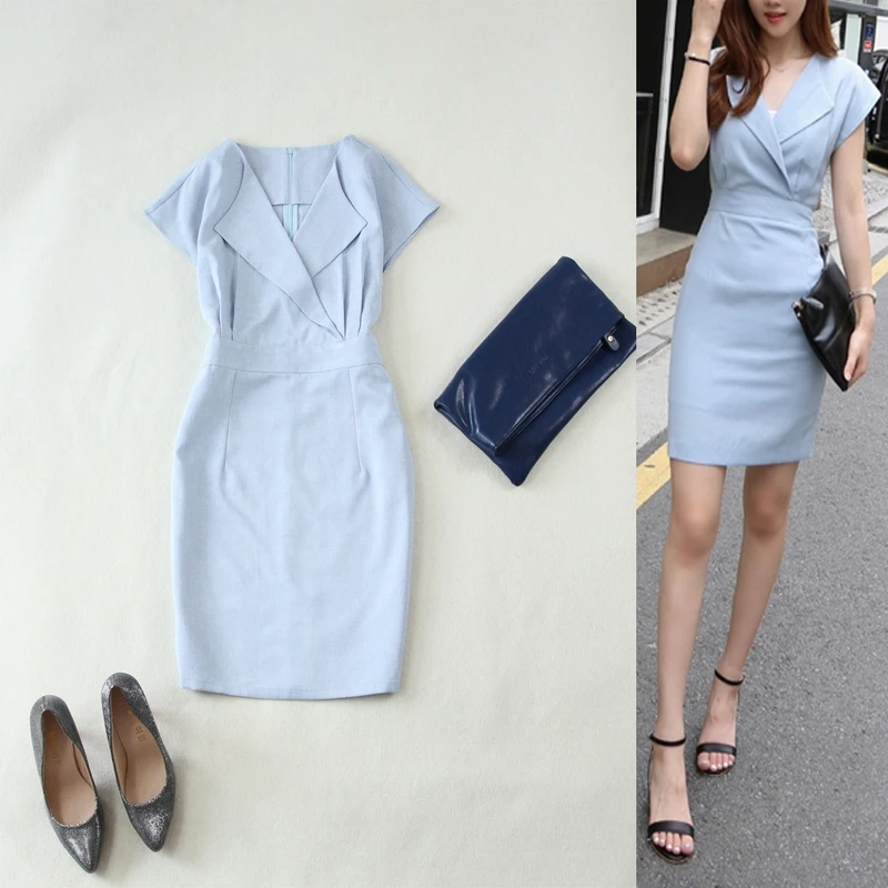 Женская 2019 новый летний сплошной цвет дышащие больших размеров тонкий v образный