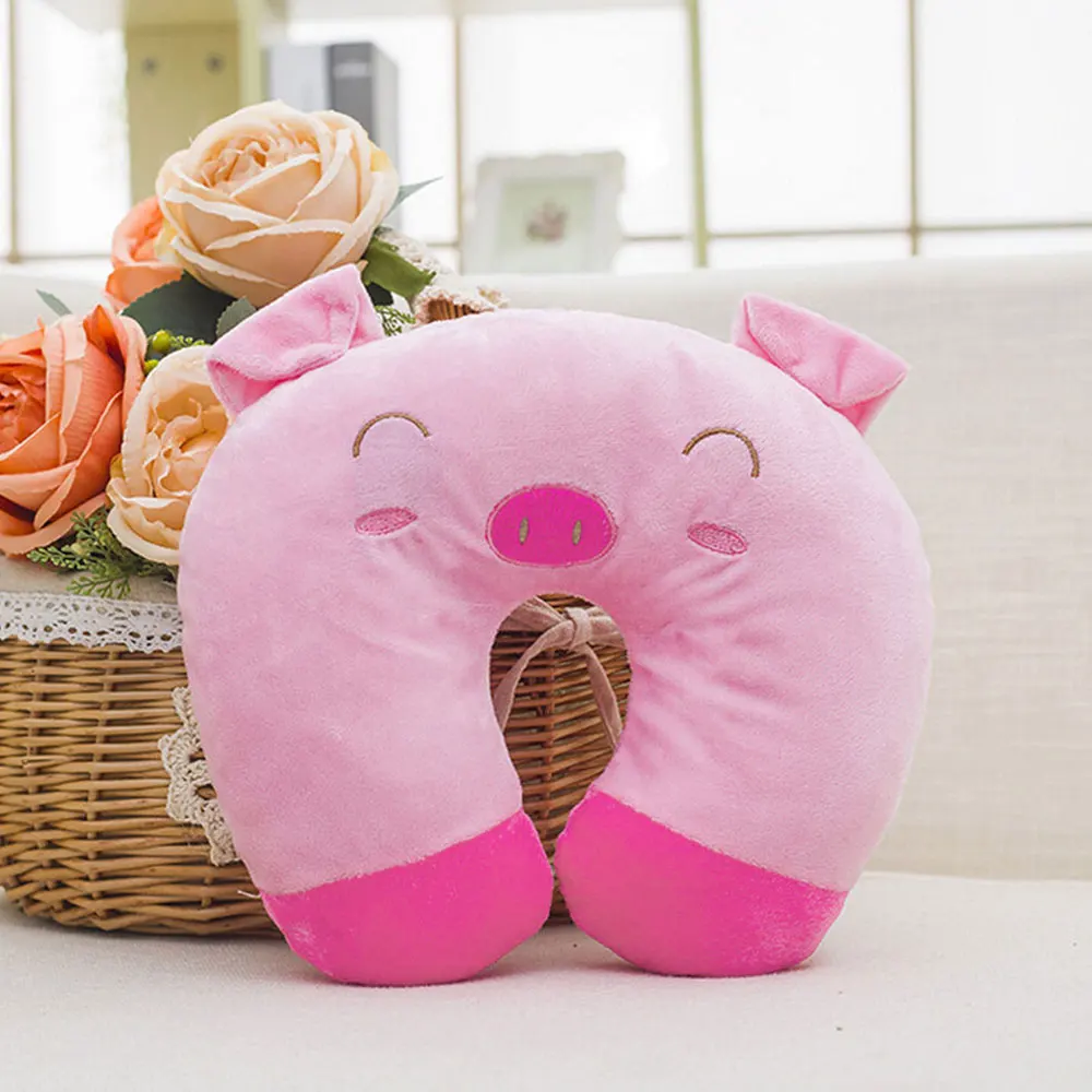 Подголовник автомобиля PP Хлопок ложиться в кровать прекрасный u образный подушка