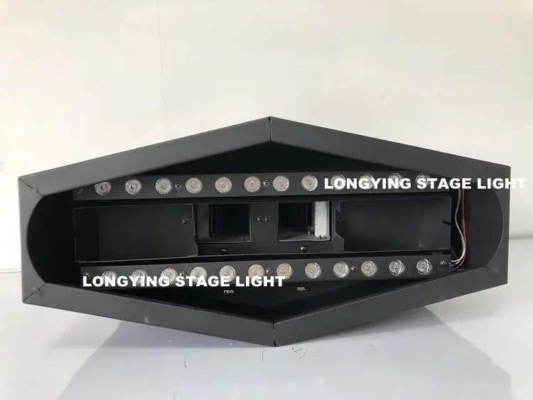 Бесплатная доставка 24x3 Вт RGB 3in1 1 5 м поддельные огонь освещение светодиодный