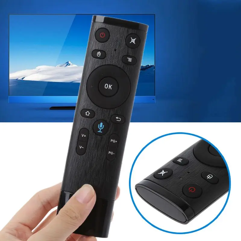 Пульт дистанционного управления Q5 Voice Fly Air Mouse 2 4 ГГц Беспроводная игровая Смарт
