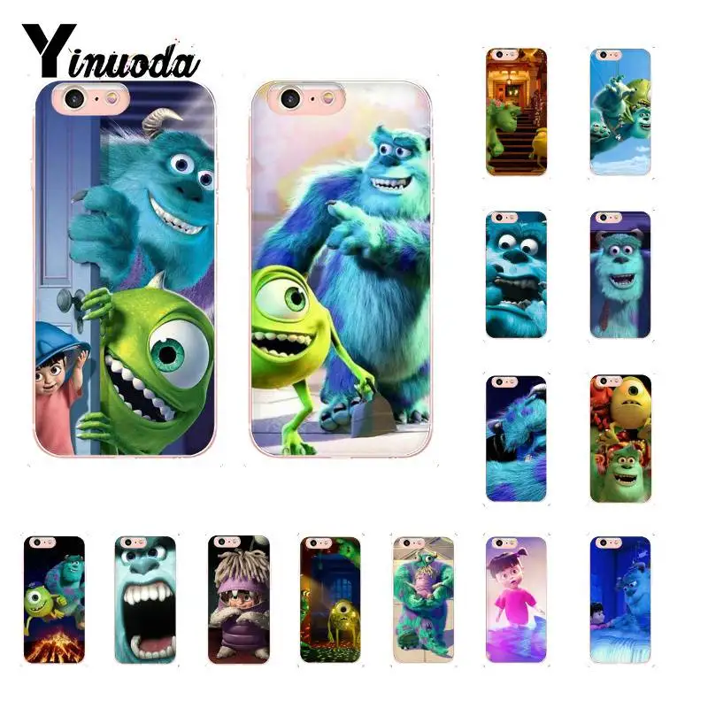 Yinuoda Funny Monster power Company мягкий чехол для телефона для iPhone X XS MAX 6 6s 7 7plus 8 8Plus 5 5S SE XR 10 11 11pro 11promax