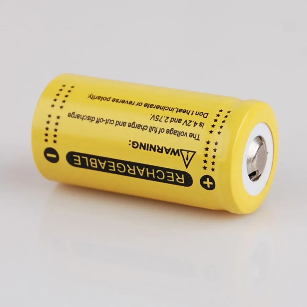 1 шт. Cr123a 3 7 v 1200mah 16340 защищенная литий ионная аккумуляторная батарея для