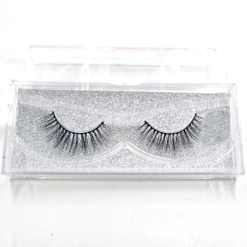 3D mink eyelashes long lasting lashes natural dramatic volume extension false Cruelty Free makeup A18 | Красота и здоровье
