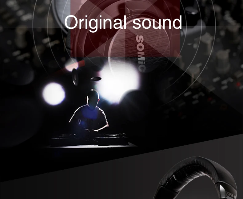 Somic MM185 DJ наушники с глубоким басом, hifi наушники, наушники с разъемом 3,5 мм, музыкальная гарнитура для компьютера, ПК, телефона, mp3