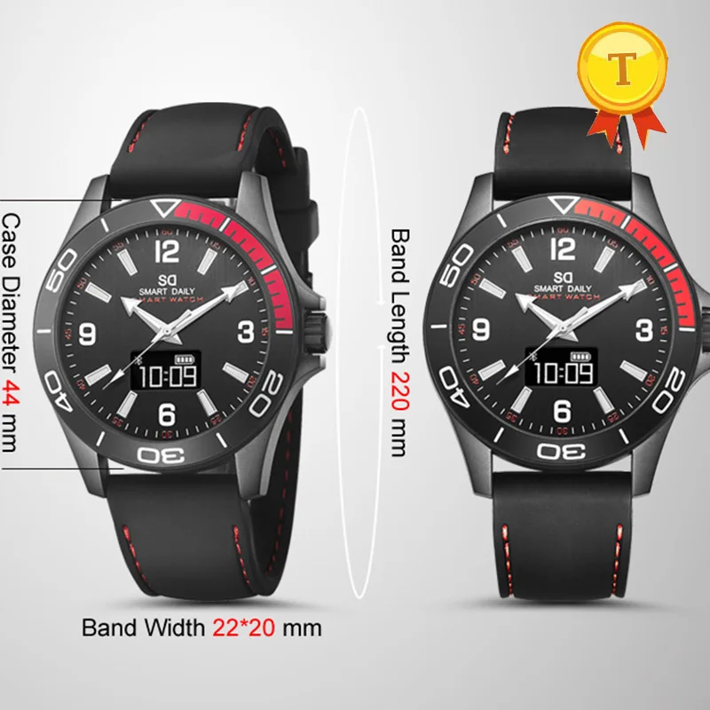 Традиционный мужской бизнес Bluetooth Smart Watch для мужчин Смарт-часы спортивные часы Реально водонепроницаемые плавательные наручные часы.