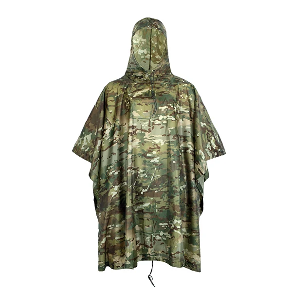 Cp camouflage FREE SOLDIER открытый водонепроницаемый езда туризм отдых плащ окружающей коврик мужские женские дождевик плащ - Цвет: Cp camouflage