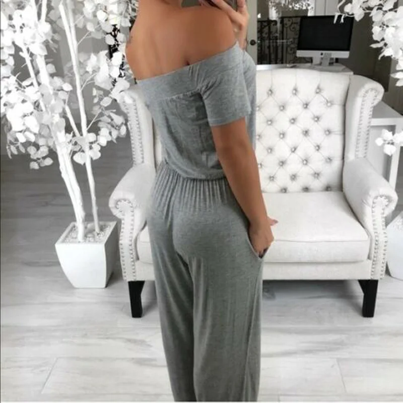 Женский спортивный комбинезон с короткими рукавами летние повседневные