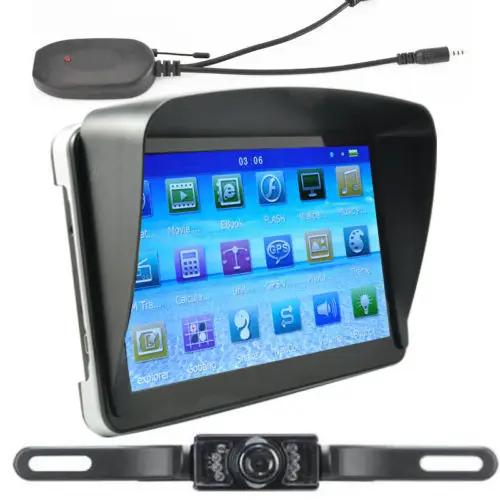 Универсальная 7 дюймовая Автомобильная GPS навигация Bluetooth стандартная