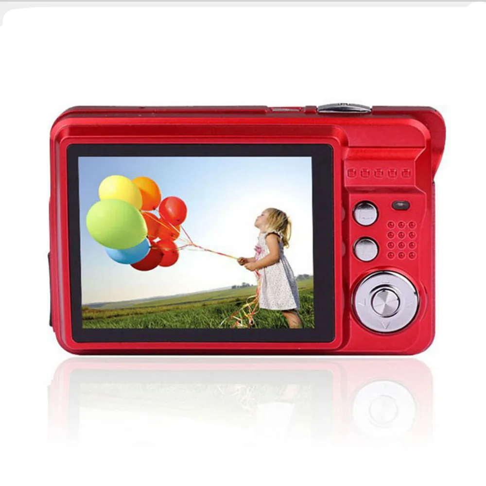 1280*720 HD мини цифровая камера 18MP 2 7 &quotTFT 8x Zoom Smile Capture Anti-shake видеокамера | Электроника