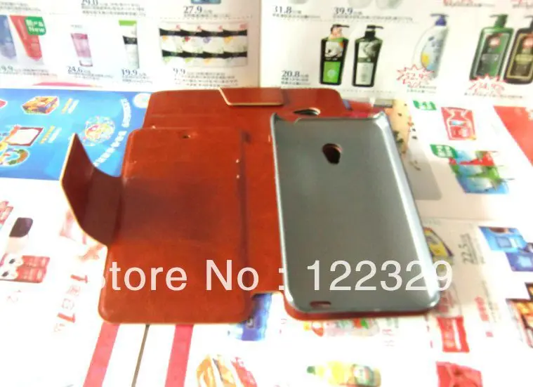 Новый чехол-книжка из PU кожи с держателем для карт, подставкой для смартфона и специальным покрытием для Meizu MX2 из высококачественной кортикальной кожи с бесплатной доставкой.