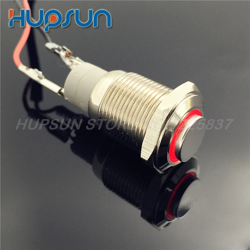 Светодиодный шт. водонепроницаемый синий светодиод 1NO + 1NC 5 в 12 В 220 16