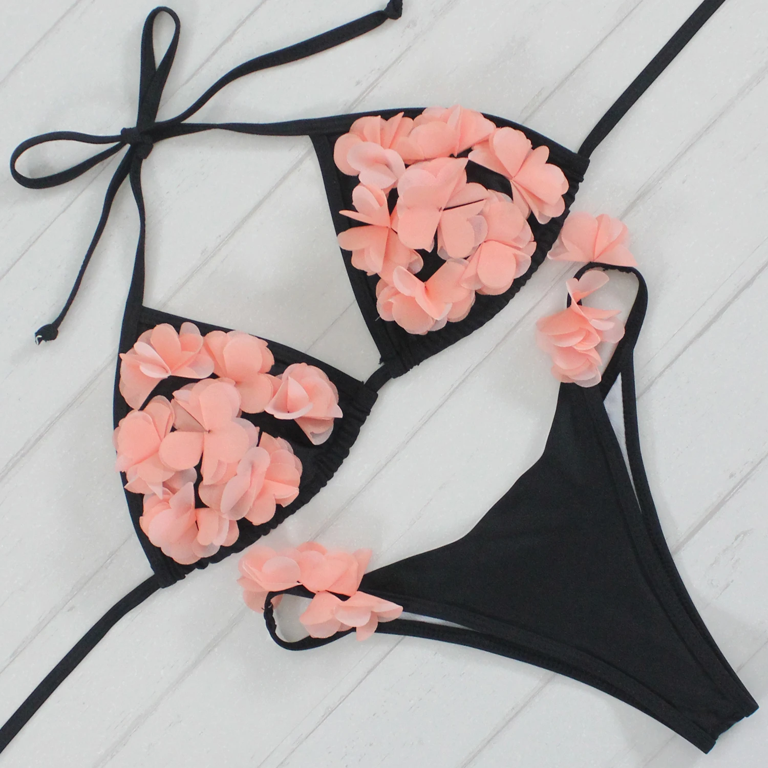 Новинка 2017 нежный стиль бразильский комплект бикини сексуальный купальник с