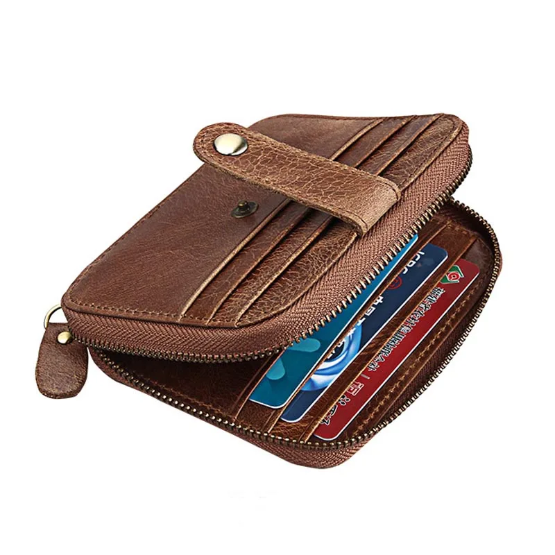 Rfid Корова Натуральная кожа бумажники с держателем для денег магнитный держатель