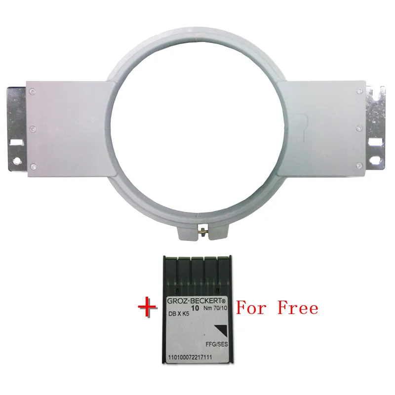 

High Quality Happy Hoops 180mm round shape Total Length 360mm embroidery machine Happy tubular frame Happy tubular hoop