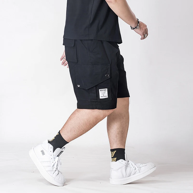 Шорты gerшри мужские с завязкой на талии модные повседневные короткие штаны